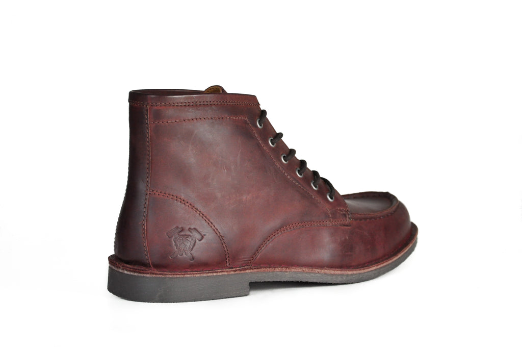 The Cooper | Oxblood Leather, Shop Hound & Hammer Men's Handcrafted Boots