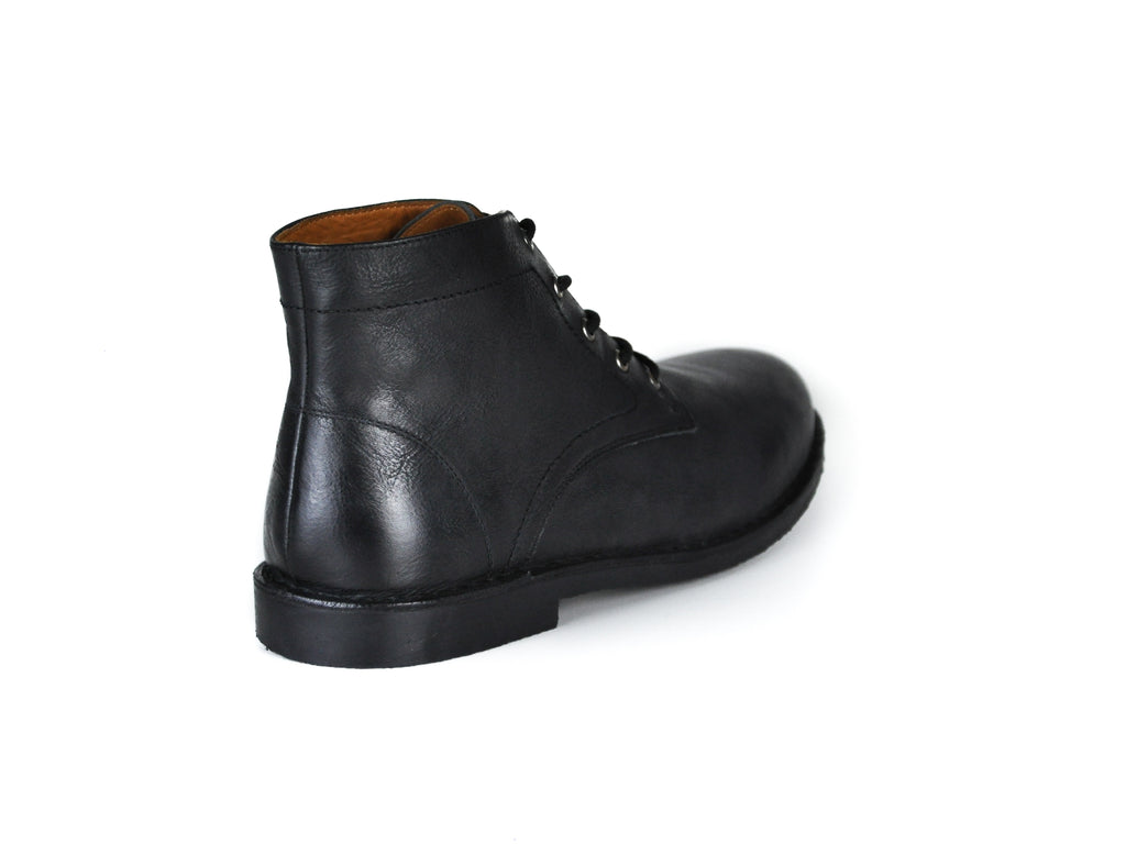 The Grover | Black Leather, Shop Hound & Hammer Men's Handcrafted Boots