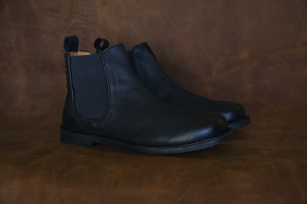 The Gamble | Black, Shop Hound & Hammer Men's Handcrafted Boots