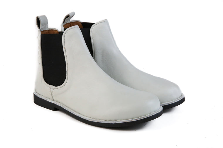 The Gamble | White, Shop Hound & Hammer Men's Handcrafted Boots