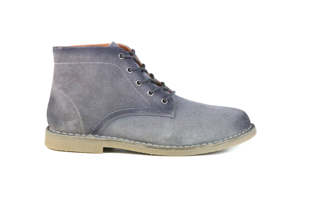 The Grover | Burnished Grey Suede, Shop Hound & Hammer Men's Handcrafted Boots