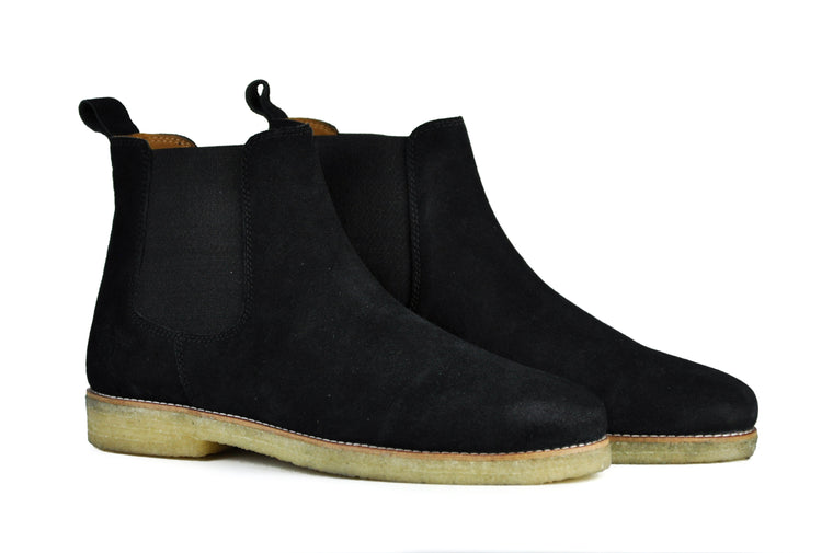 The Maddox 2 | Black Suede, Shop Hound & Hammer Men's Handcrafted Boots