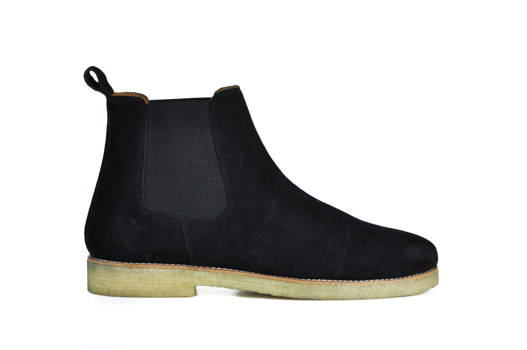The Maddox 2 | Black Suede, Shop Hound & Hammer Men's Handcrafted Boots